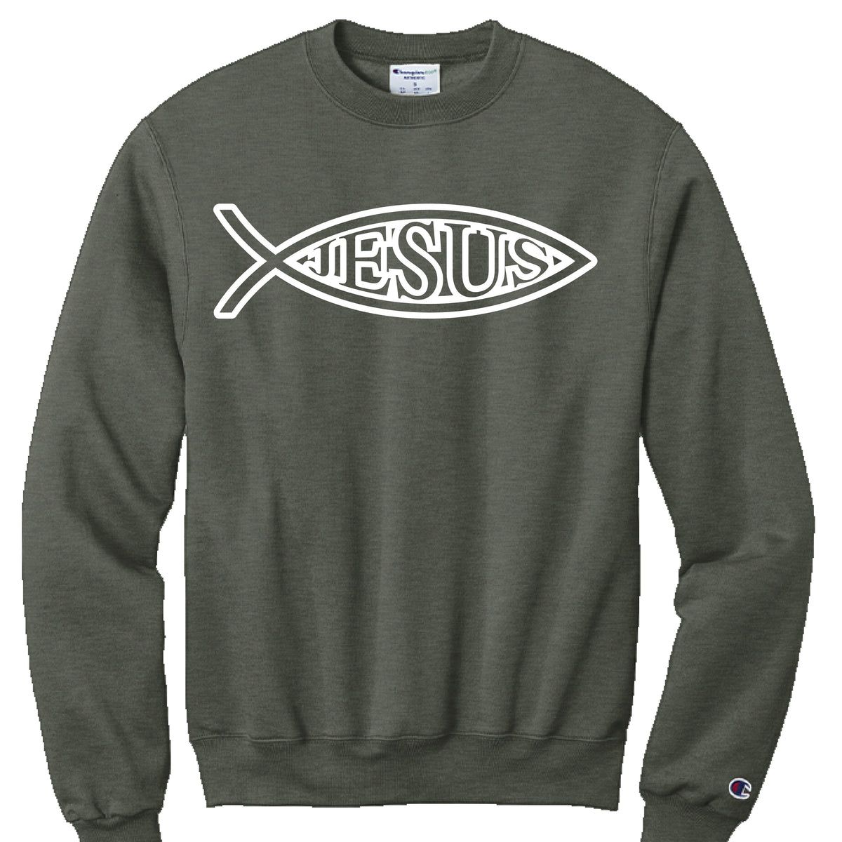 Dark Green Heather - FRONT