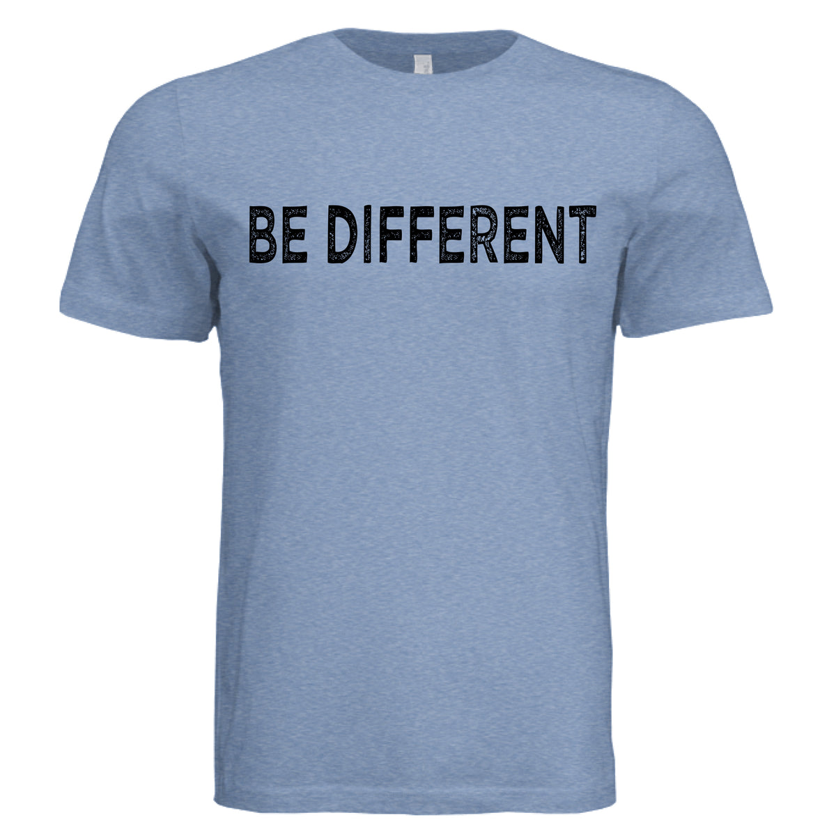 Solid Blue Triblend - FRONT