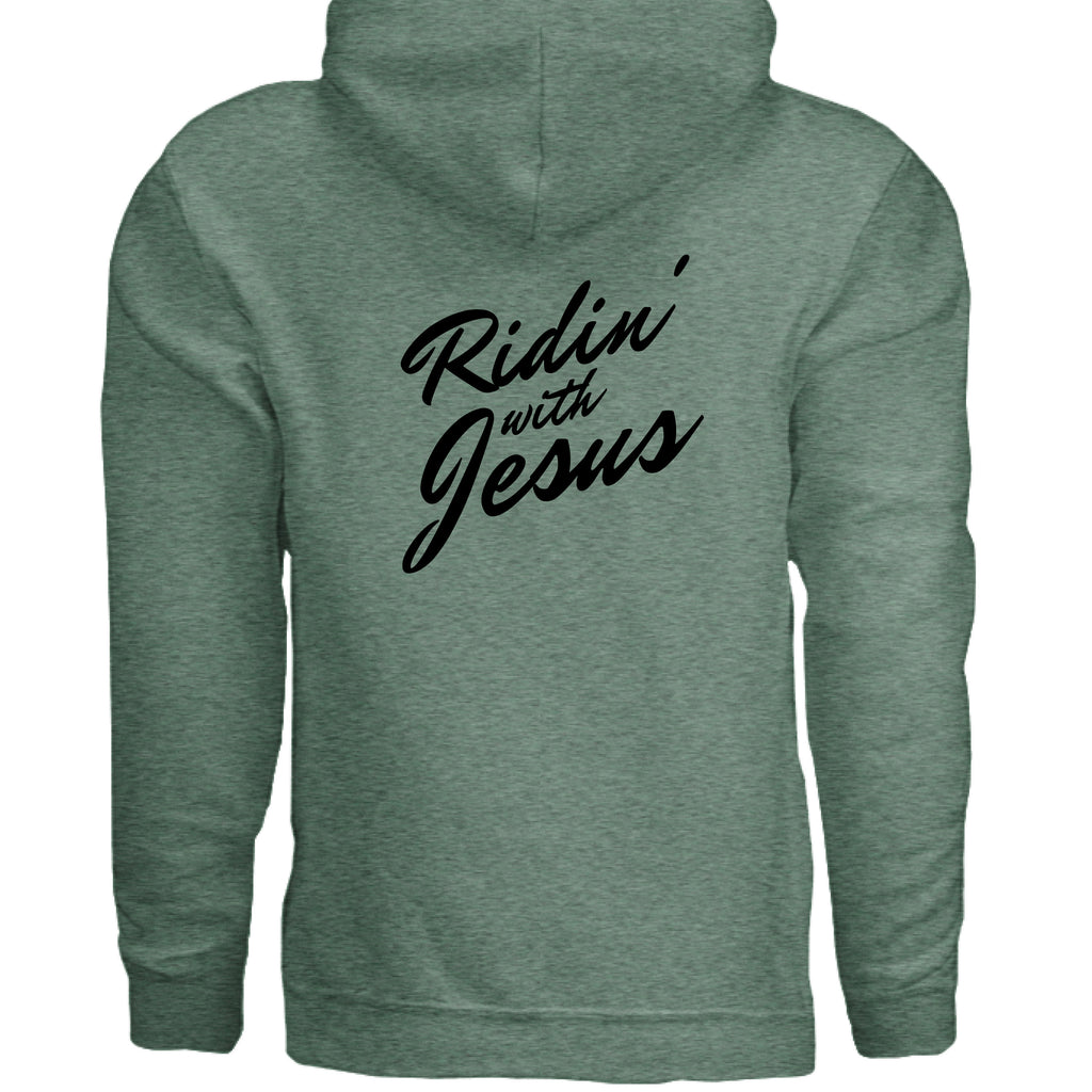 Heather Sport Dark Green - BACK