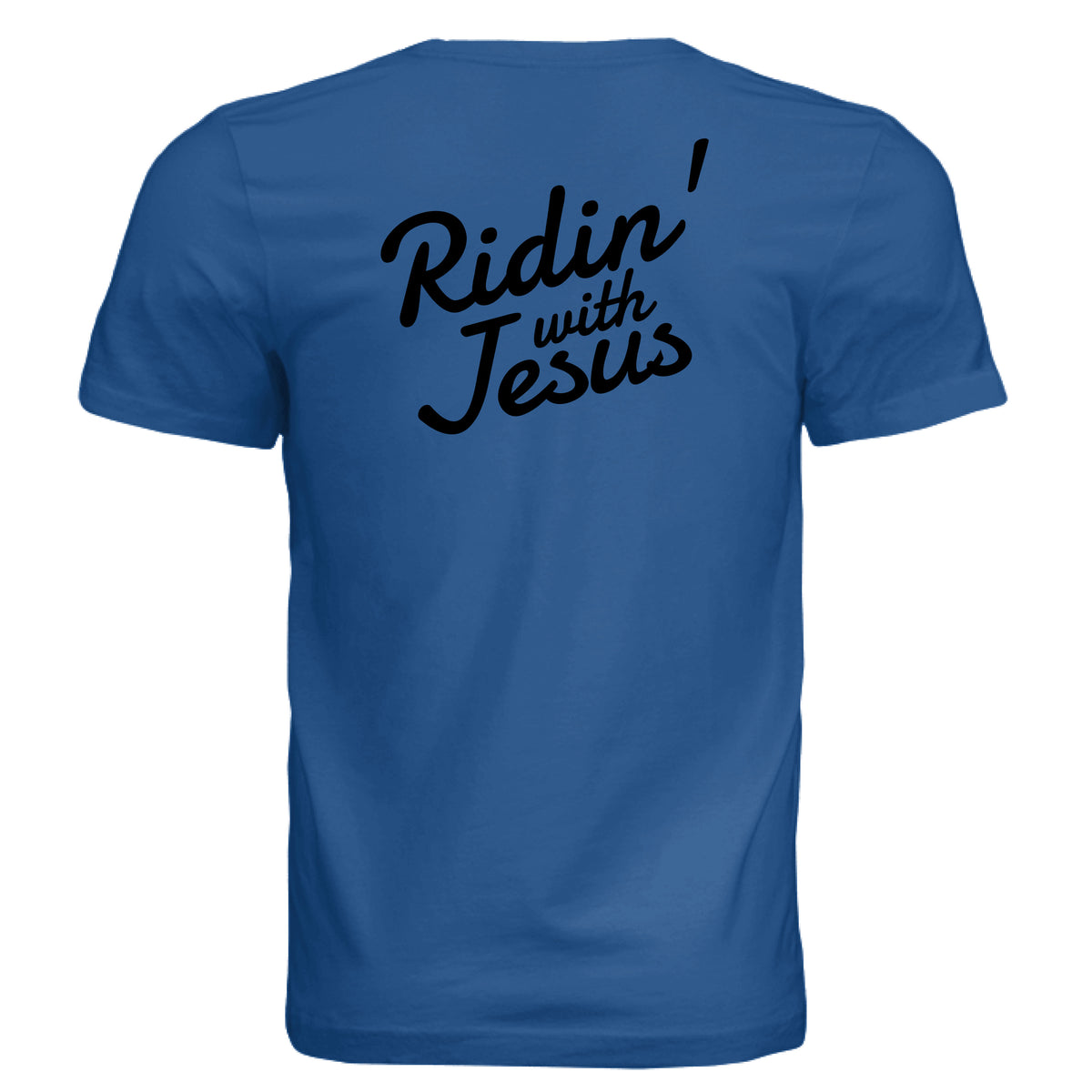 Solid True Royal Triblend - BACK