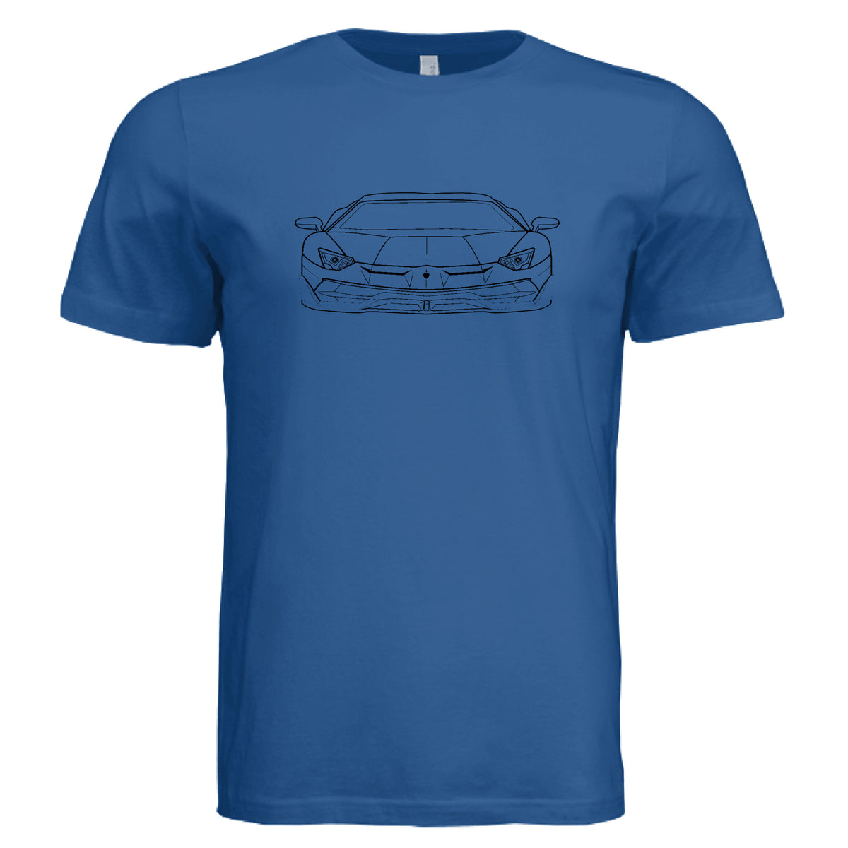 Solid True Royal Triblend - FRONT