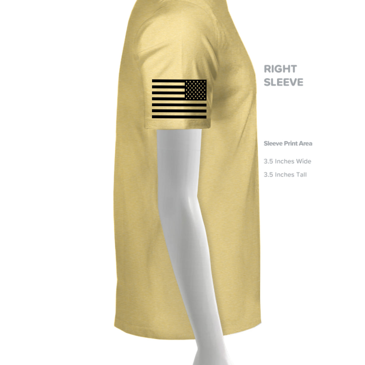 Pale Yellow Triblend - SLEEVE_RIGHT