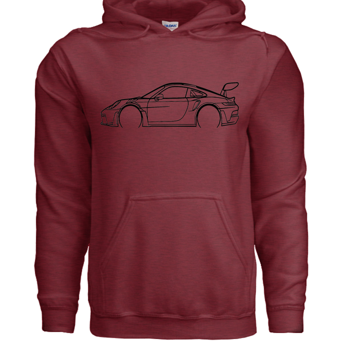 ANTIQUE CHERRY RED - FRONT